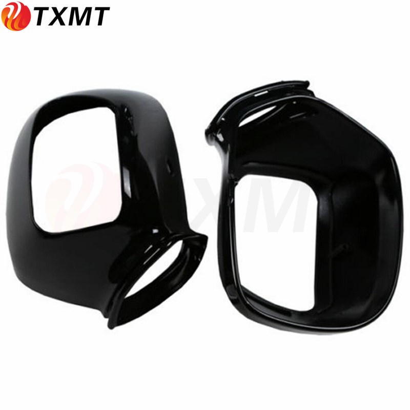适用于本田金翼1800改装配件后视镜罩倒车镜罩外壳01-17