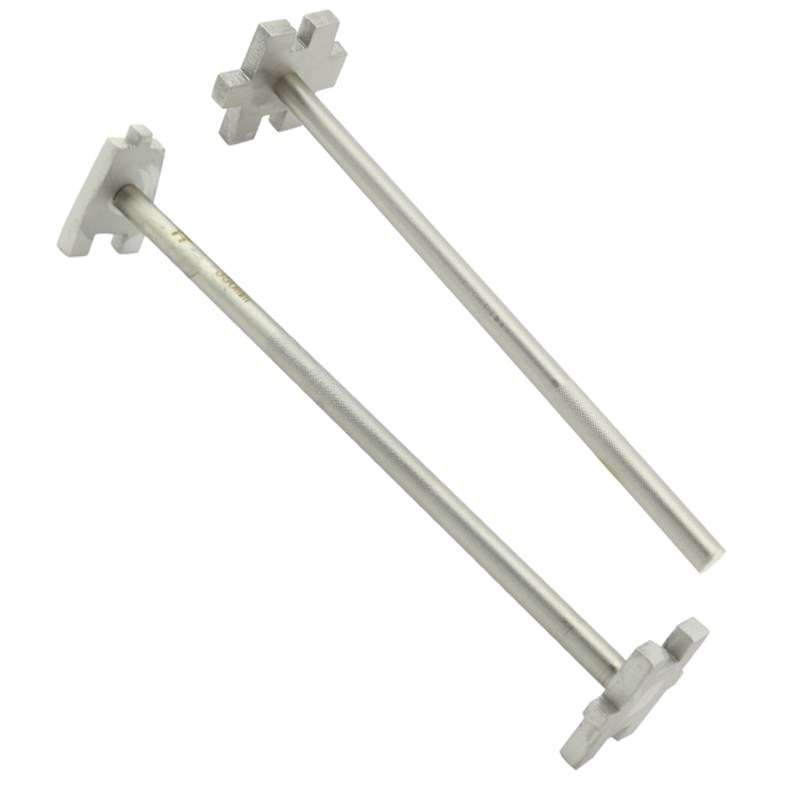 304不锈钢单头双头开桶扳手200L大油桶开盖器白钢开桶起子不生锈