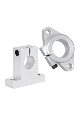 法兰型导向轴支座GFC01-D8 10 12 13 16 20 25 30 GFF01 光轴固定