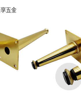 高长桌脚沙发脚轻奢柜脚浴室柜腿家具支撑餐桌脚3450cm60cm铁艺粗