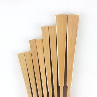 苏工扇骨面 男女士空白扇子 苏呆纸 7寸8寸9寸10寸水磨司玉竹折扇