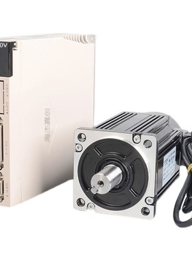 交流伺服电机驱动器套装60/80/110/130400W/750W/1.8KW/2.3KW送线