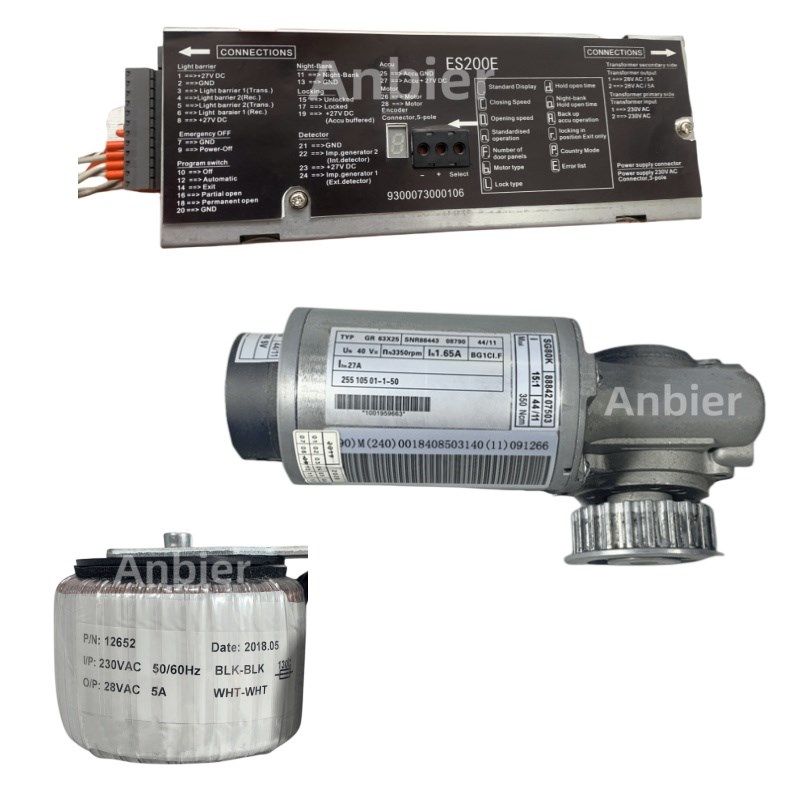 DORMA自动门ES200E控制器电机电源多玛感应移门通用维修更换主机