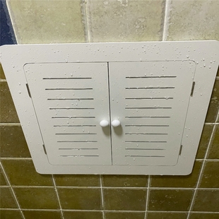 地暖分水器遮挡装 饰门柜暖气遮挡柜检修口电表创意遮挡超薄贴墙门