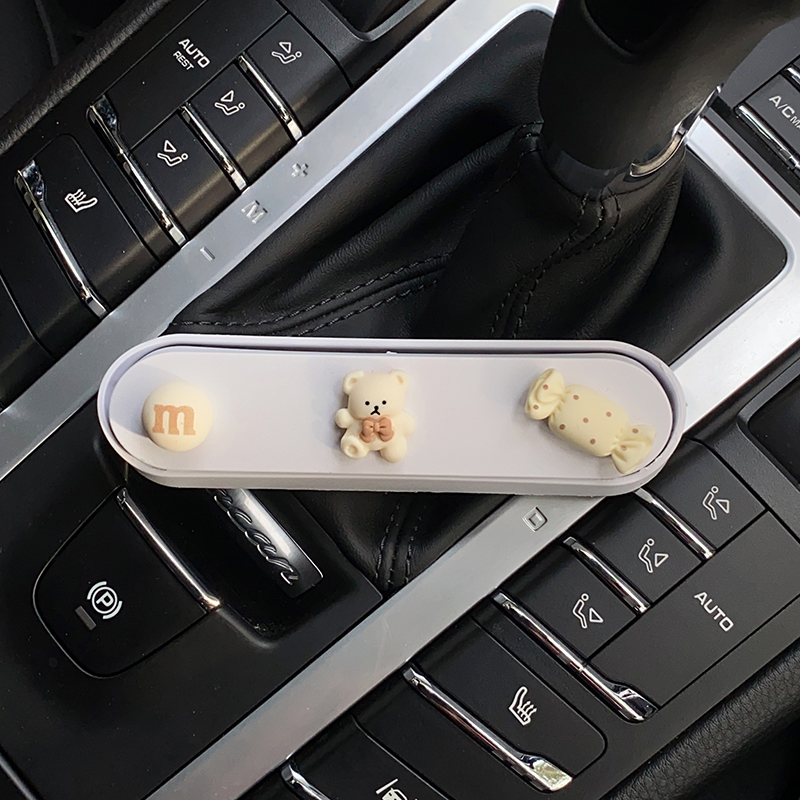 挪车电话牌创意卡通临时停车号码牌车内用品摆件装饰移车牌汽车