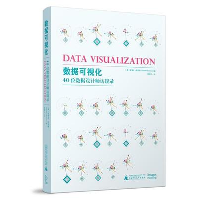 【正版书】 数据可视化 40位数据设计师访谈录 [美国]史蒂文布劳恩 广西师范大学出版社