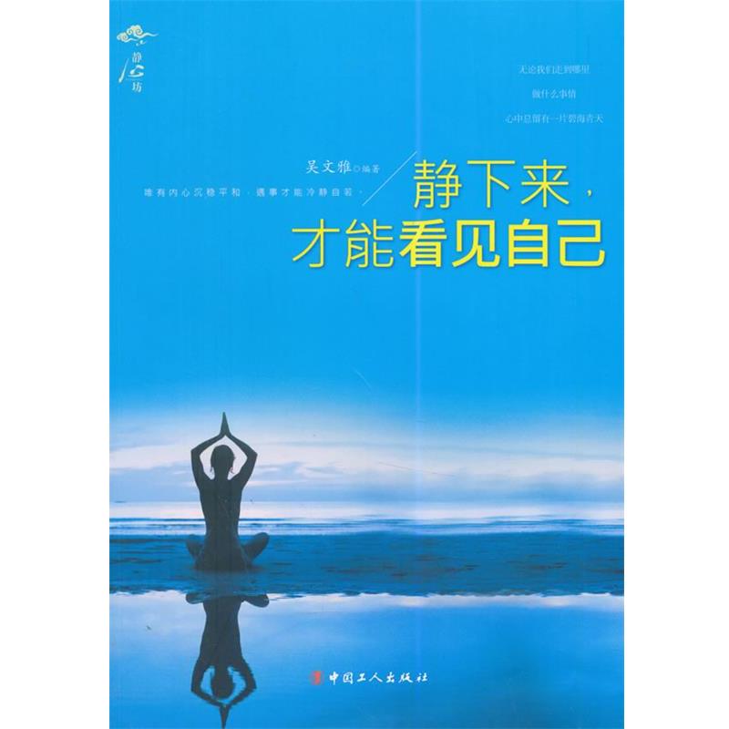 【正版书】 静下来，才能看见自己 吴文雅著 工人出版社