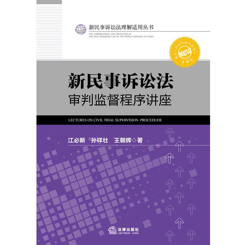 【正版书】 新民事诉讼法审判监督程序讲座 江必新,孙祥壮,王朝辉 著 法律出版社