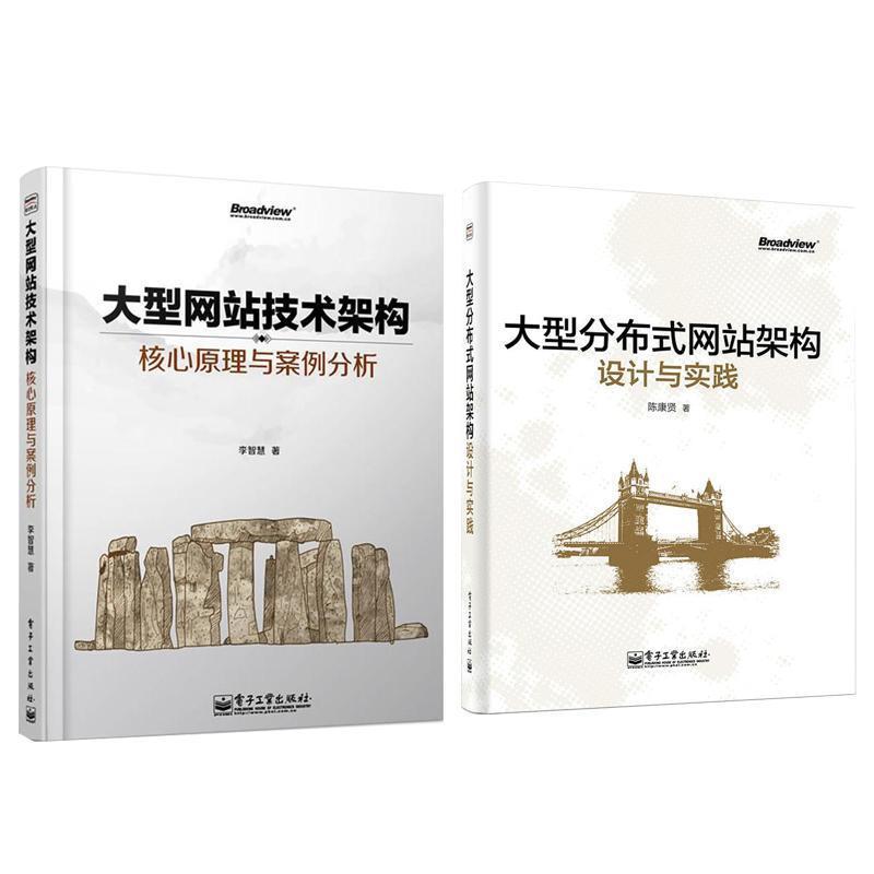 【正版书】 分布式网站架构设计与实践 陈康贤 电子工业出版社
