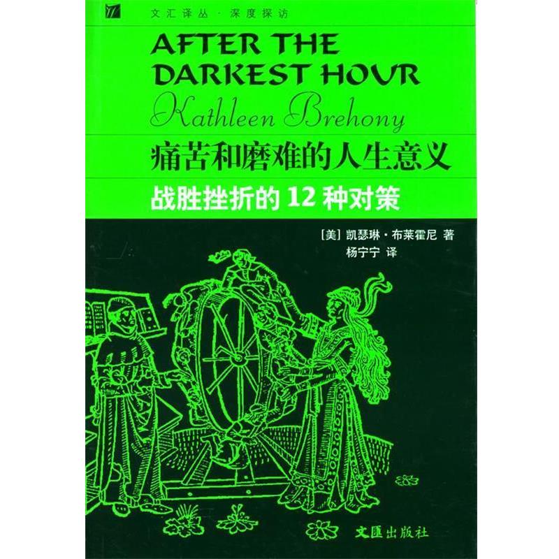 【正版书】 痛苦和磨难的人生意义—战胜挫折的12种对策 [美]布莱霍尼　著,杨宁宁　译 文汇出版社