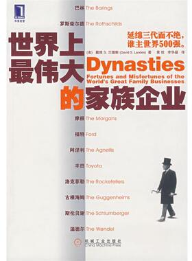 【正版书】 世界上的家族企业 (美)兰斯(Lande,D.S.)　著,黄佳,李华晶　译 机械工业出版社