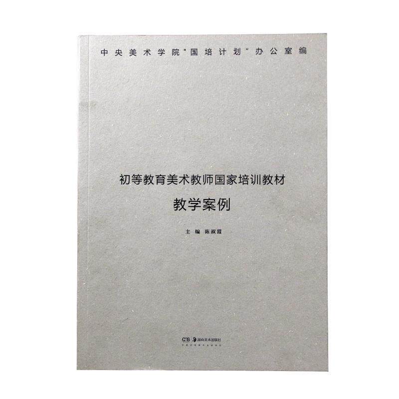 【正版书】 初等教育美术教师国家培训教材教学案例 陈淑霞 湖南美术出版社