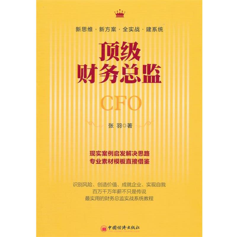 【正版书】 财务总监 张羽 中国经济出版社