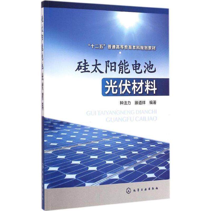 【正版书】 硅太阳能电池光伏材料 滕道祥 编著 化学工业出版社