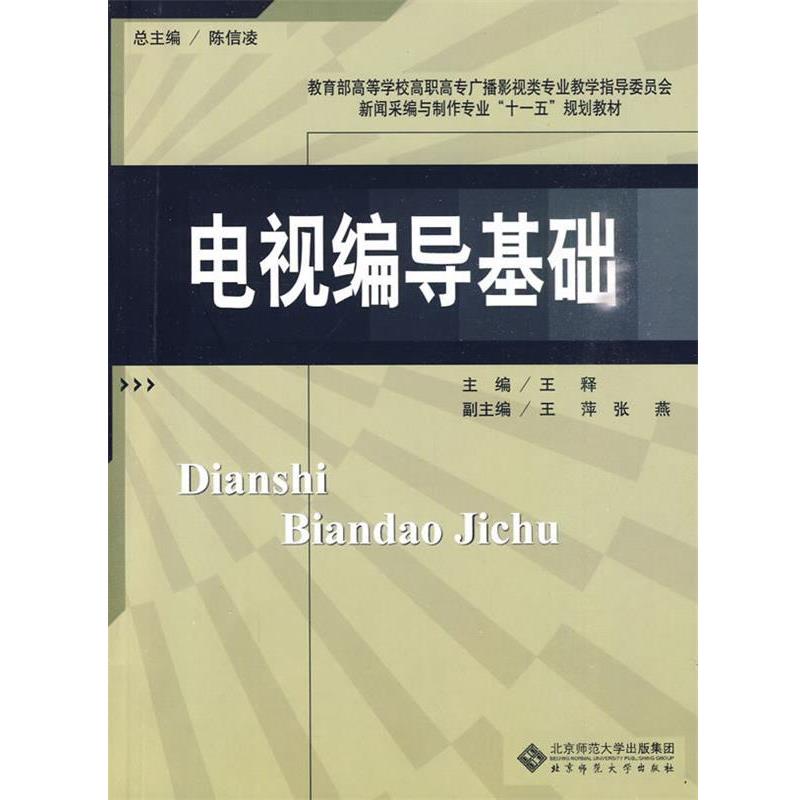 【正版书】 高职高专新闻采编与制作专业系列教材 电视编导基础 王释　主编 北京师范大学出版社
