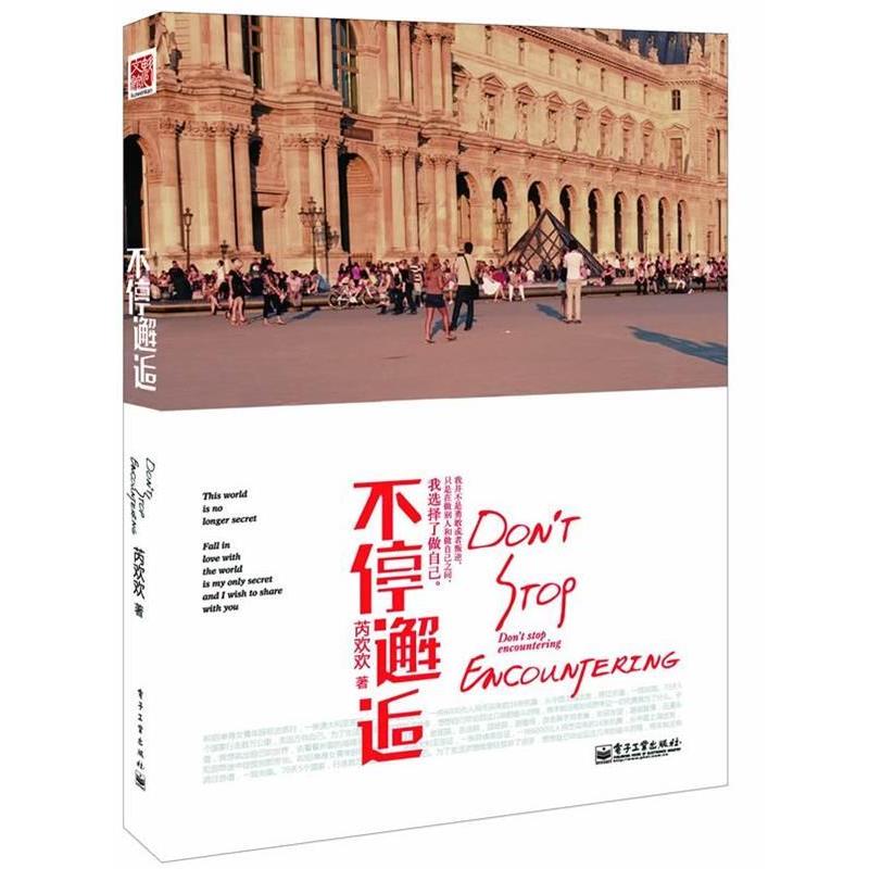 【正版书】 不停邂逅:穷游达人独自上路，6000元人民币16张机票70天5个国家 芮欢欢 著 电子工业出版社