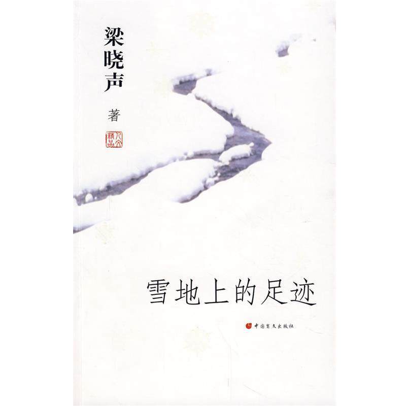 【正版书】 雪地上的足迹 梁晓声 著 中国盲文出版社