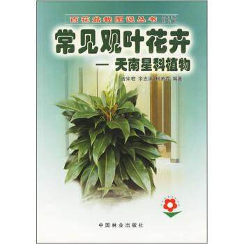 【正版书】 常见观叶花卉:天南星科植物 曾宋君,余志满,柯萧霞 中国林业出版社