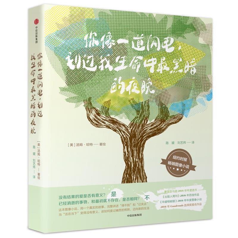 【正版书】 你像一道闪电，划过我生命中黑暗的夜晚 [美]汤姆·哈特(Tom Hart) 中信出版社