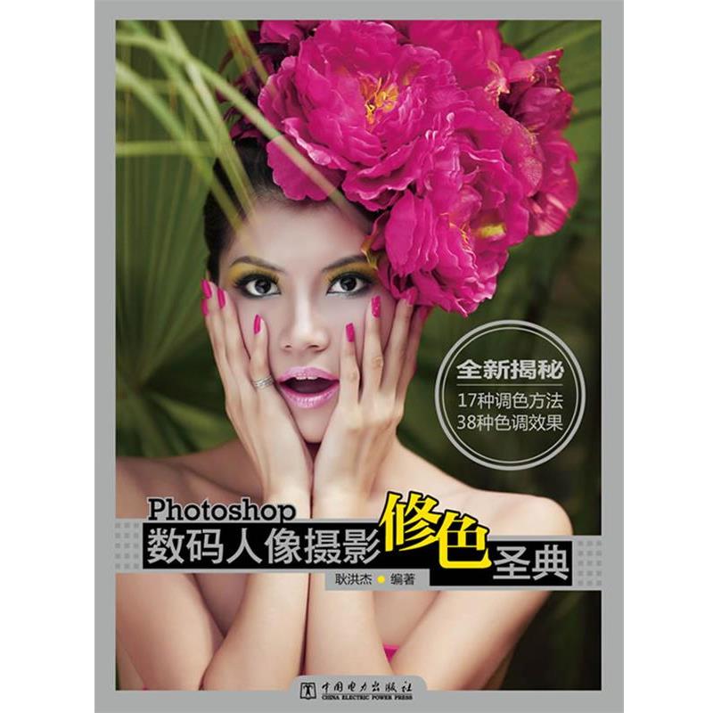 【正版书】 Photoshop数码人像摄影修色圣典 耿洪杰 编著 中国电力出版社