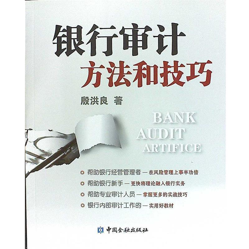 【正版书】 银行审计方法和技巧 殷洪良　著 中国金融出版社