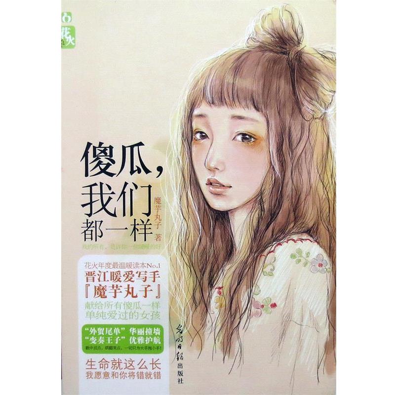 【正版书】 傻瓜,我们都一样 魔芋丸子 著 光明日报出版社