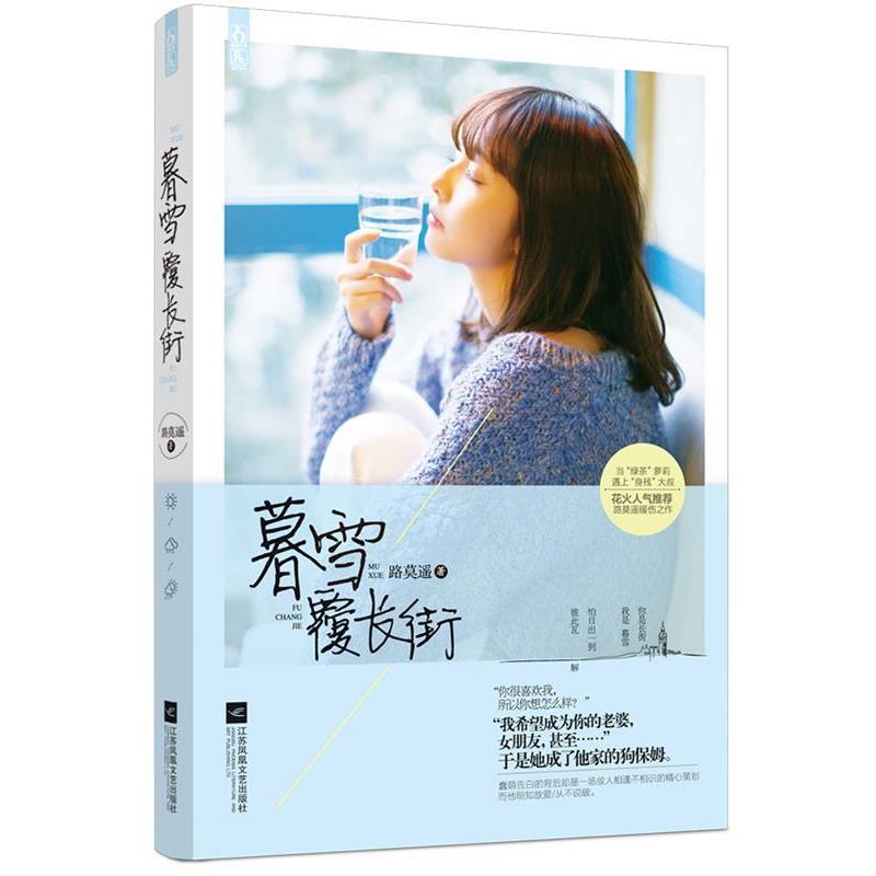 【正版书】 暮雪覆长街 路莫遥 江苏文艺出版社