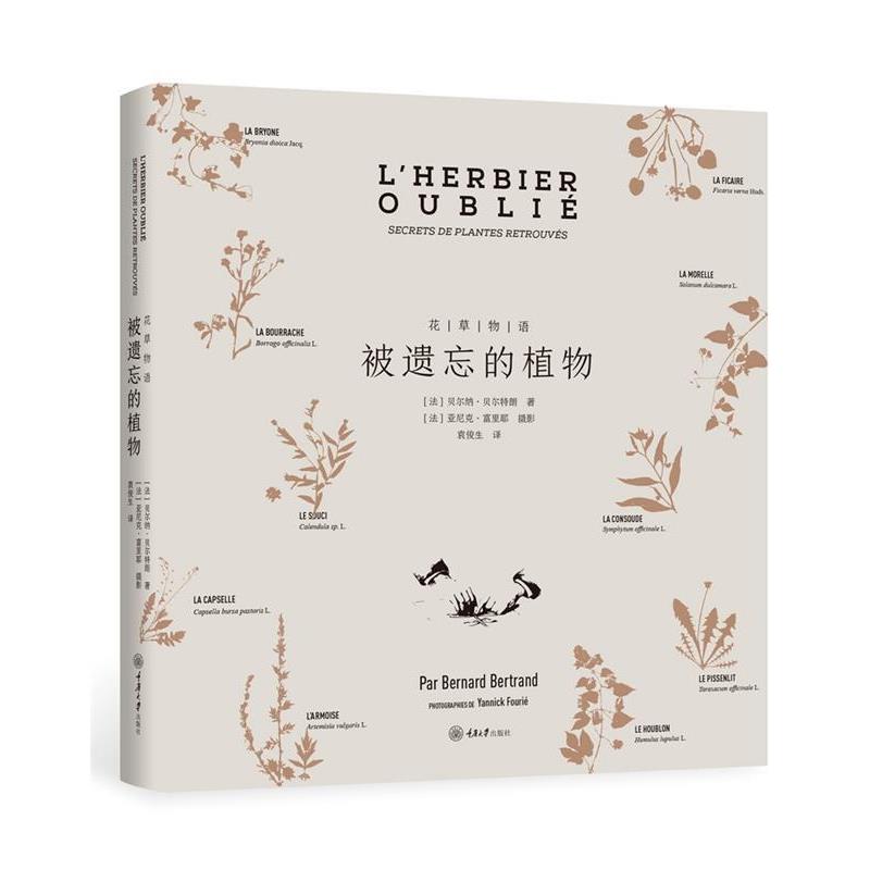 【正版书】 花草物语:被遗忘的植物 :(法)贝尔纳·贝尔特朗,译者:袁俊生 重庆大学出版社