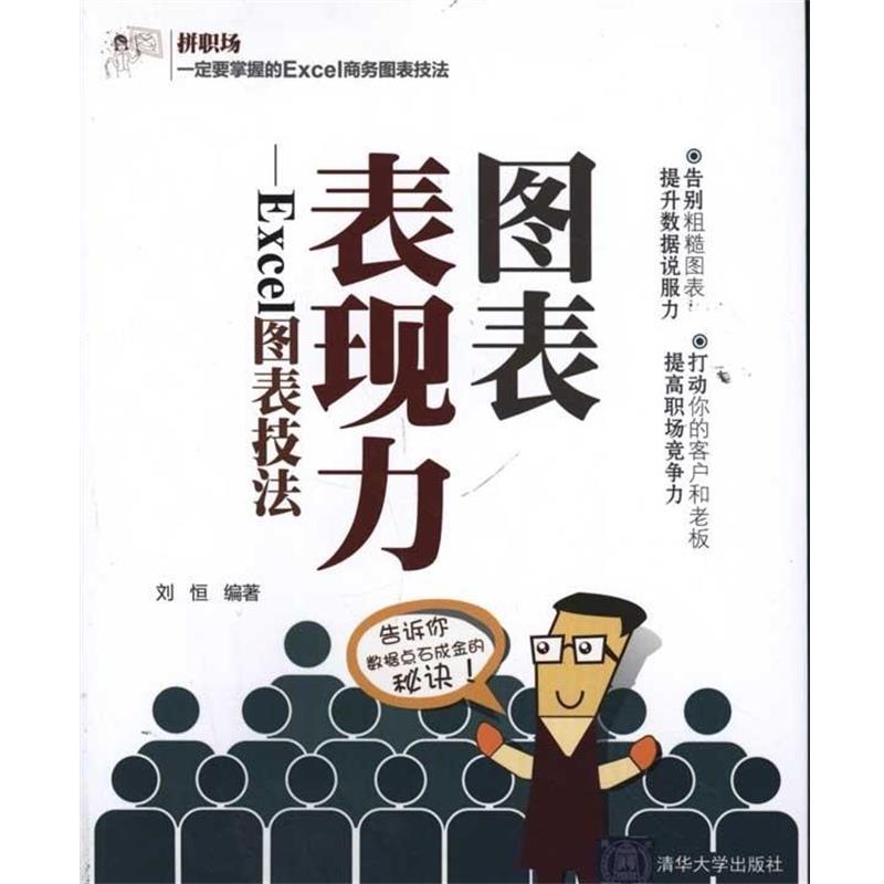 【正版书】 图表表现力:Excel图表技法 刘恒 著 清华大学出版社