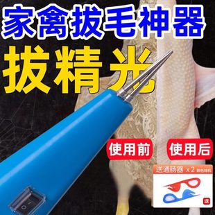 迈惠尔电动拔毛神器鸡毛鸭毛鹅毛便携手持脱毛机插电拔毛机家用