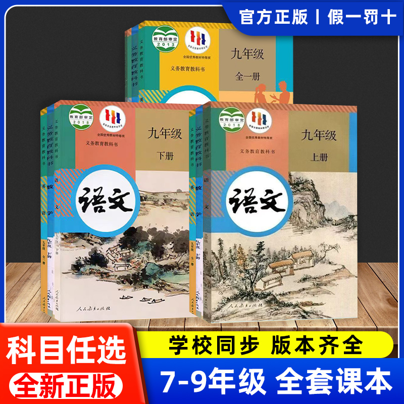 九年级下册全套课本教材书