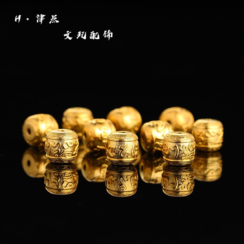 高保色镀24K工艺黄金色精工