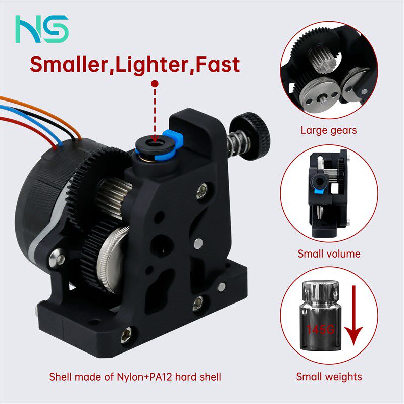 3d打印机配件HGX-extruder尼龙挤出机硬化钢高品质齿轮组套件