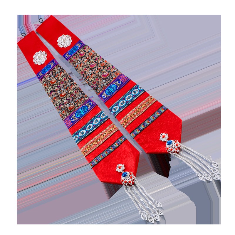 少数民族复古风刺绣头饰发带蒙古舞蹈演出创意夸张造型帽饰拍摄