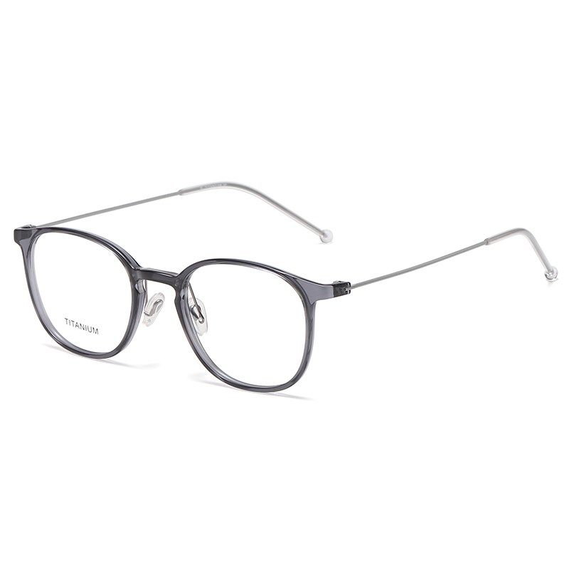 超轻茶色小脸眼镜框女可配度数度近视眼镜纯钛眼镜架女款近视镜