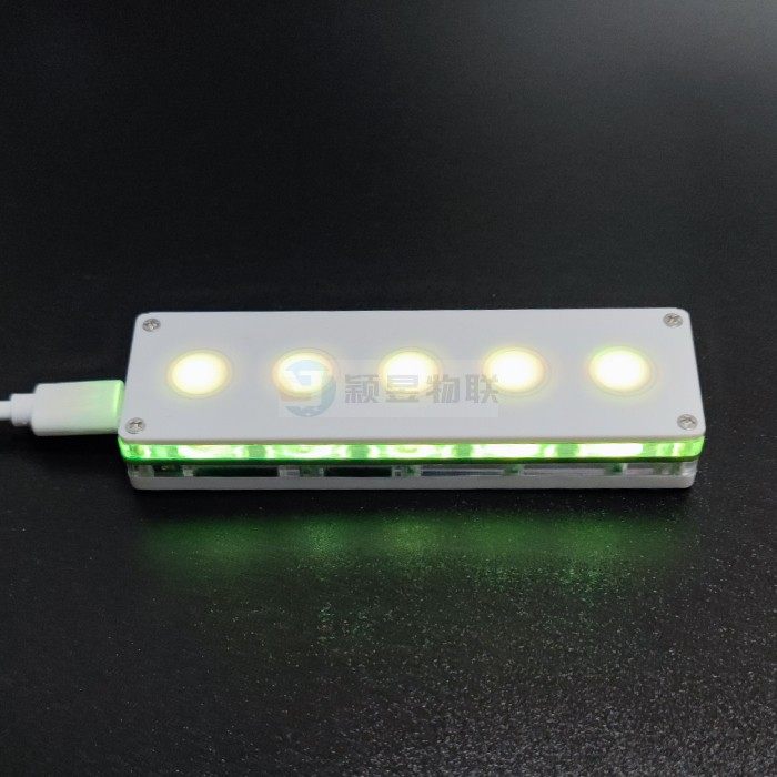 静音触摸自定义多功能迷你小键盘录音游戏办公复制粘贴快捷键5键