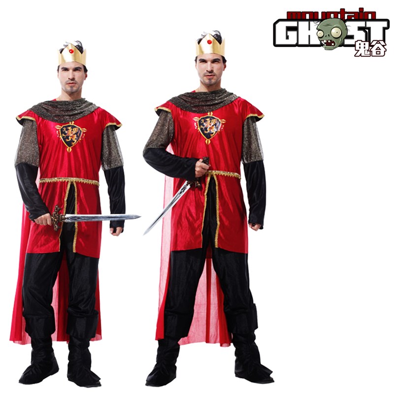 万圣节日派对服装成人cos神话罗马国王教皇宙斯海神波塞冬套装男