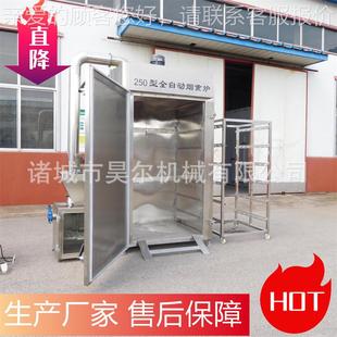 全自动商用熏制CWC腊肉腐整鸡整鸭上色烟熏机豆豆烟熏炉机干干器