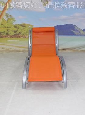 户外躺床阳滩台闲藤椅沙室外墅CF3360L防水防晒椅休子别庭院泳池