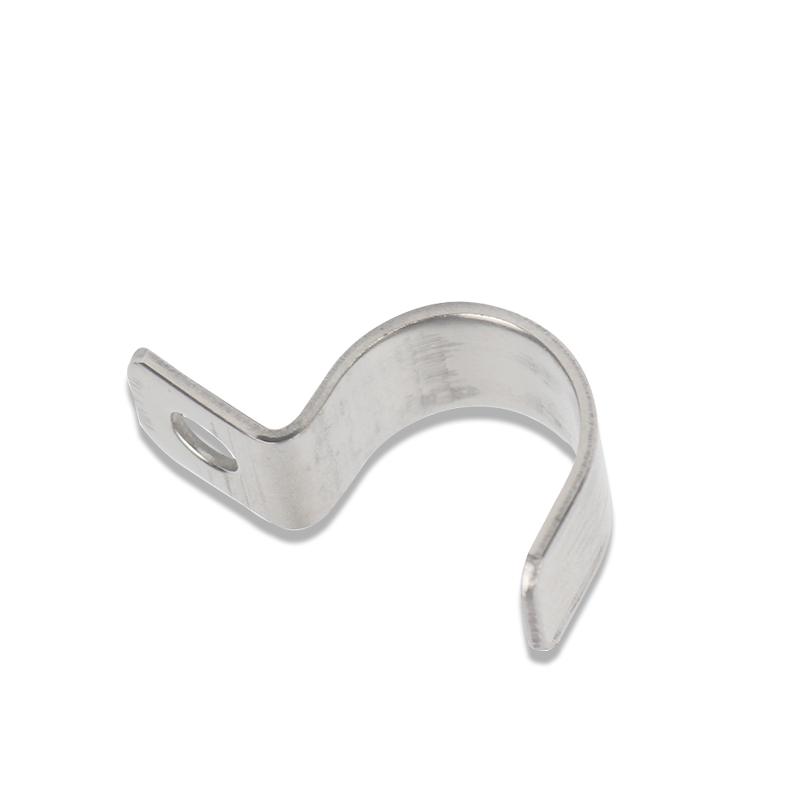 单边骑马卡镀锌管卡欧姆卡单孔管夹仪表管道支架固定神器管箍卡子