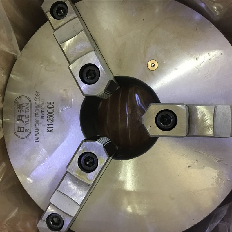 正宗台湾日月潭三爪自定心卡盘K11-80-100-125-160-200250320