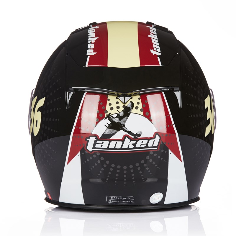 坦克头盔电动踏板车头盔灰3C认证四季男女摩托机车安全帽冬季半盔