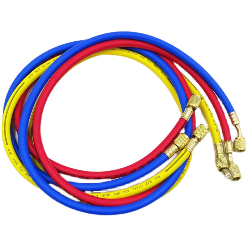 汽车空调加氟管R134a制冷剂加注管耐高压氟利昂雪种加液管冷媒管