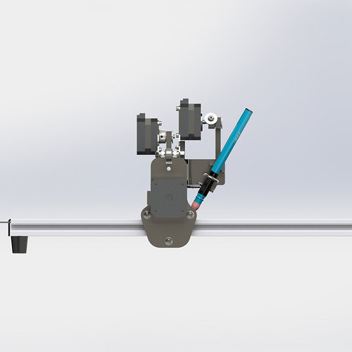 第七代几维写字机器人四电机全金属多功能激光雕刻写字机DIY套件