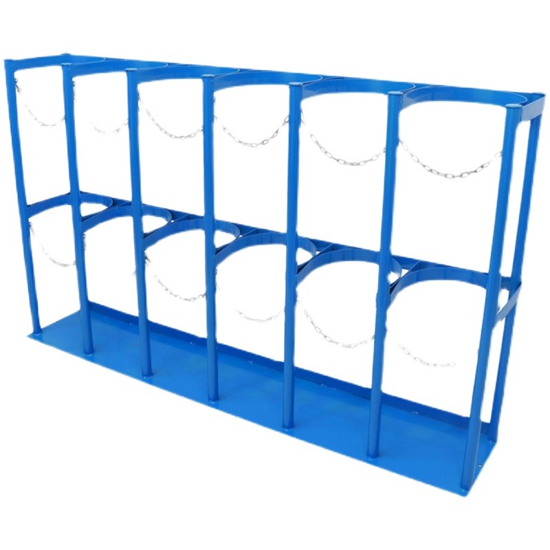 可移动气瓶固定架钢瓶固定支架4A0L气瓶防倾倒装置加厚气瓶支架