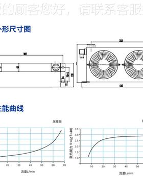 液/压风冷散热器AVH80608T220V/30AH0608F-V/2412V双风机液压站源