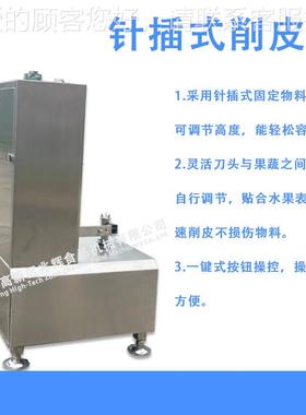 厂家直小型立WMQ式瓜果削皮机小型果皮蔬去皮机销果小型水削机