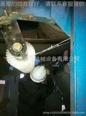 动滚刷清扫力器皮带机滚刷清扫器 被水泥厂无动 AY-1000清扫器