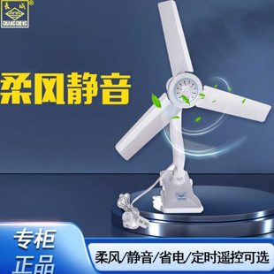 电扇静音家用面台式 长城电风扇小型夹扇学生宿舍床头夹式 桌面壁扇