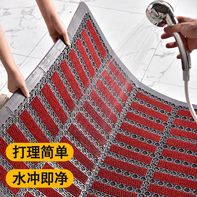 商用模块拼接防滑除尘垫室外刮泥蹭土脚垫酒店门口镂空地垫地毯